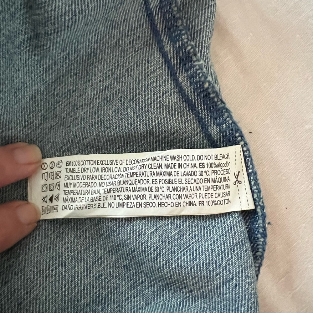 Disney Pixar Forever 21 Toy Story Denim Jean Jacket Woody Limited Edition sz S - Picture 4 of 6